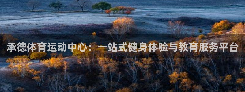 yy易游官网下载招商电话是多少啊:承德体育运动中心:一站式健